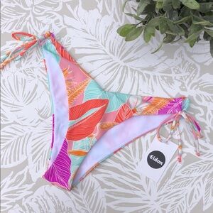 Eidon Surf | Leah Tie Side Bottom in Flora